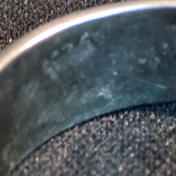 Mens 925 Silver Rotating Center Ring Sz 12 - Picture 4 of 7